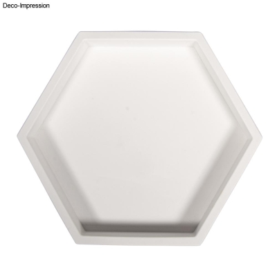 Kerzenständer Hexagon, Silikongießform - Rayher