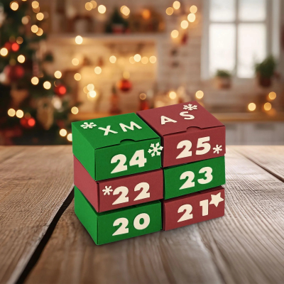 Adventkalender Box, Stanze - Vaessen Creative