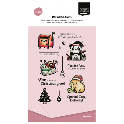 Panda Claus, Clearstamp - Vaessen Creative