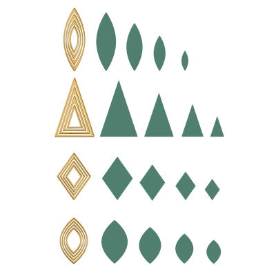 Preview: Kreise & Quadrate, Stanze - Vaessen Creative