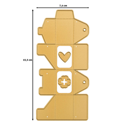 Preview: Mini Geschenkbox, Stanze - Vaessen Creative