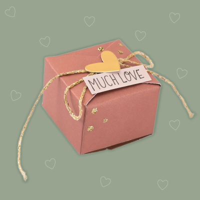 Preview: Mini Geschenkbox, Stanze - Vaessen Creative