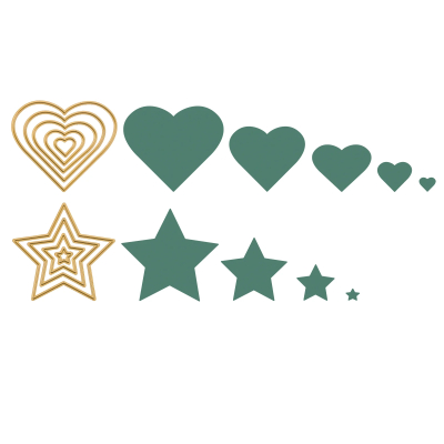 Preview: Sterne & Herzen, Stanze - Vaessen Creative