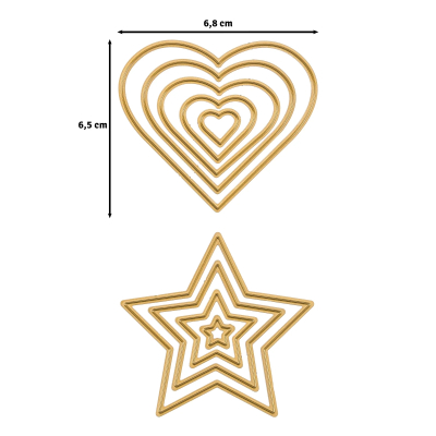 Preview: Sterne & Herzen, Stanze - Vaessen Creative