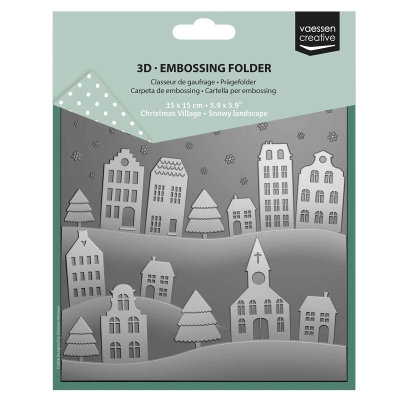Schneelandschaft, Prägeschablone - Vaessen Creative