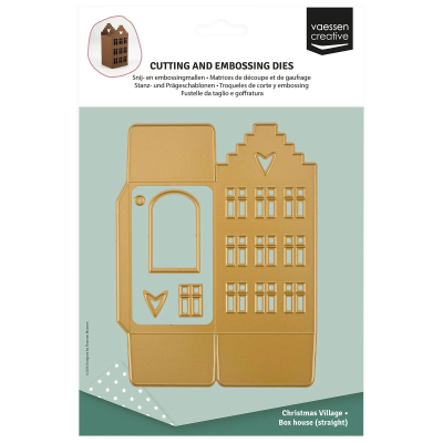 Christmas Village - 3D Step Gable House, Stanze - Vaessen Creative