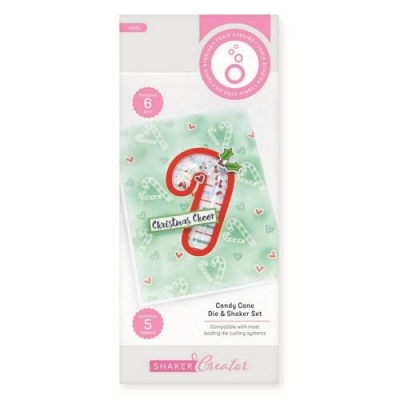 Die & Shaker Set, Candy Cane  - Tonic Studios