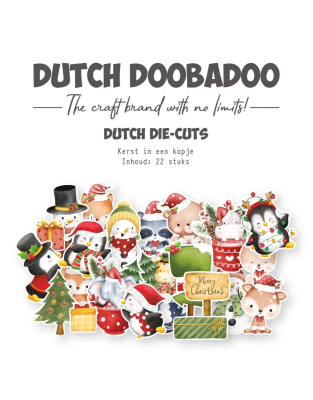 Christmas in a Cup, Die-Cuts - Dutch Doobadoo