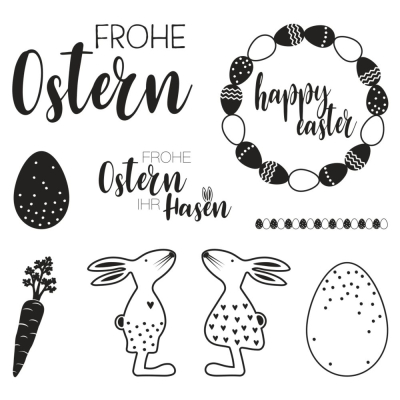 Preview: Osterfreunde, Clearstamp - Rayher