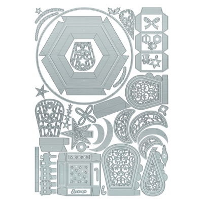 Tinsel and Treats Box, Stanze - Tonic Studios