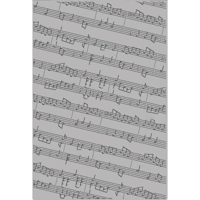 Musical Notes, 3D Prägeschablone - Sizzix