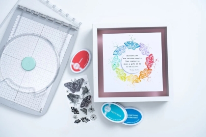Butterflies, Clearstamp - Sizzix