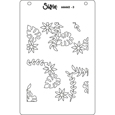 It's A Jungle Out There Layered Stencils, Schablone - Sizzix