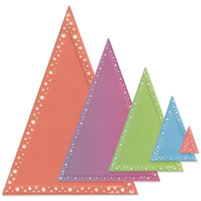Patti's Perfect Triangles, Stanze - Sizzix