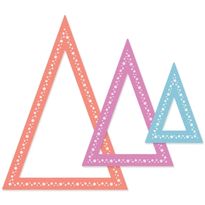 Patti's Perfect Triangles, Stanze - Sizzix