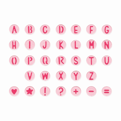 Alphabet Beads, Stanze - Sizzix