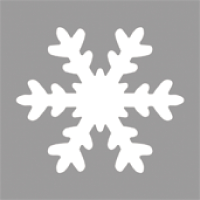 Motivstanzer Schneeflocke, 5,08 cm (2")