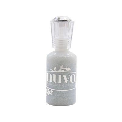 Nuvo Glitter Drops, Silver Crystals - Tonic Studios