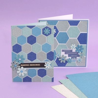 Glitzerpapier-Set - Vaessen