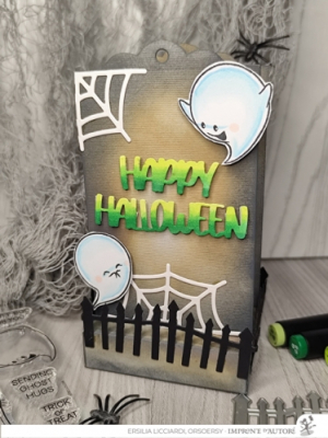 Preview: Spooky Fence Border, Stanze - Impronte D'Autore