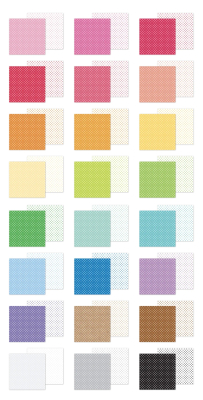 Preview: Swiss Dot Rainbow Petite Prints 6x8 Paperpad - Doodlebug