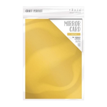Preview: Satin Effect Mirror Card, Gold Pearl - Tonic Studios