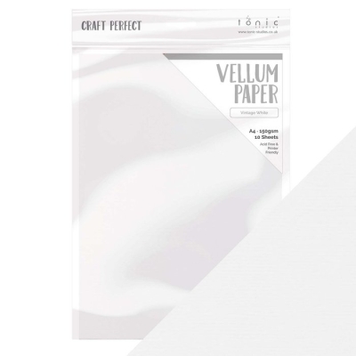 Vellum Paper Vintage White  - Tonic Studios