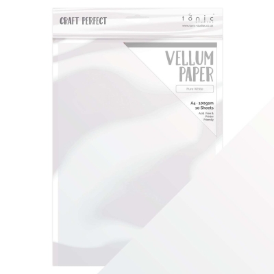 Vellum Paper Pure White  - Tonic Studios