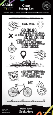 Seek More, Clearstamp - Arden Creative Studio