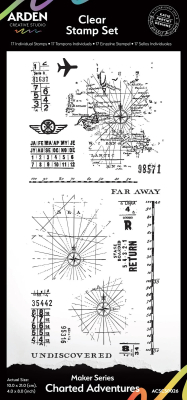 Charted Adventures, Clearstamp - Arden Creative Studio