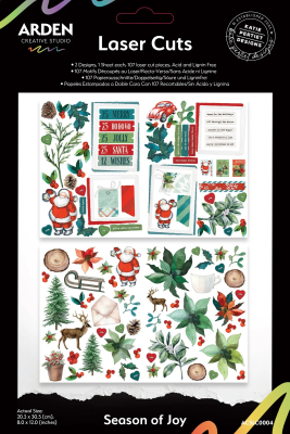 Season of Joy, Laser Cuts - Arden Creative Studio