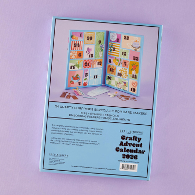 Preview: Crafty Advent Calendar 2026 - Spellbinders