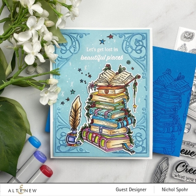 Storybook Frame, Embossing Folder - Altenew