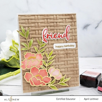 Wicker Texture, Embossing Folder - Altenew