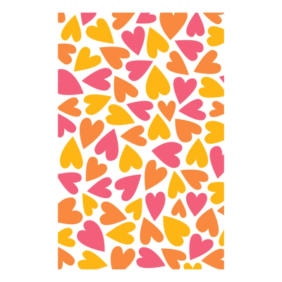 Preview: 3D Embossingfolder & Schablonen, Puffy Hearts - Spellbinders