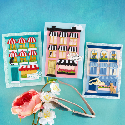 Preview: Everyday City Holiday Bundle, Stanze - Spellbinders
