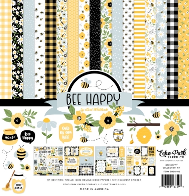 Bee Happy 12x12 Inch Collection Kit - Echo Park