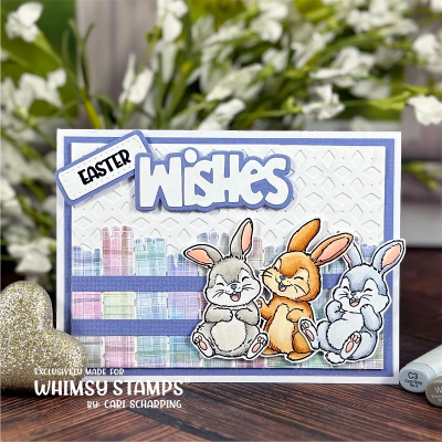 Preview: Funny Bunnies, Clearstamps - Whimsy Stamps