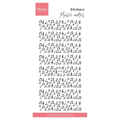 Music Notes, Sticker - Marianne Design