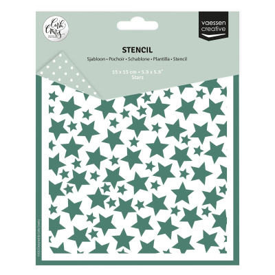 Sterne, Schablone - Vaessen Creative