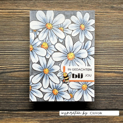 Background Flowers, Clearstamp - Vaessen Creative