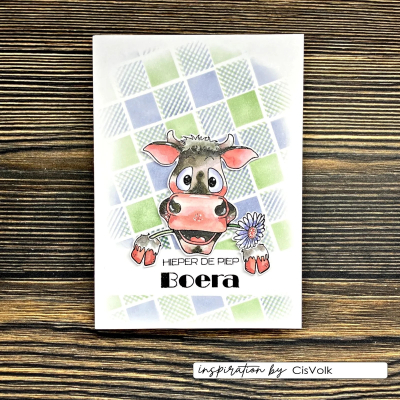 Preview: Kitchen Towel, Schablone - Vaessen