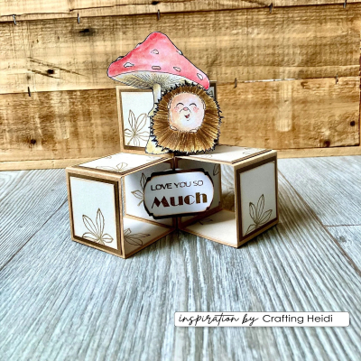 Preview: Hedgy #1, Clearstamp - Vaessen Creative