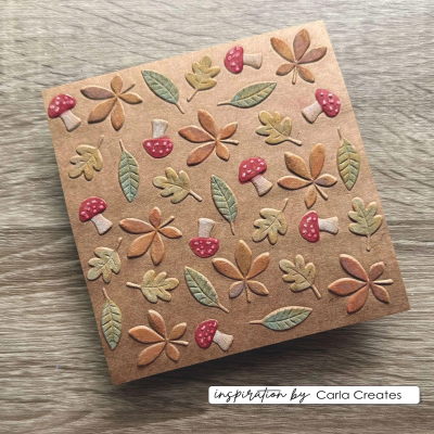 Preview: Leaves, Prägeschablone - Vaessen Creative