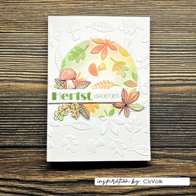Preview: Leaves, Prägeschablone - Vaessen Creative