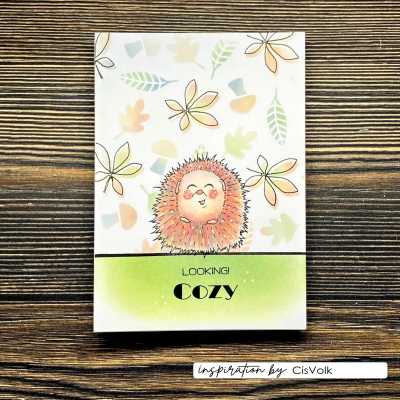 Preview: Leaves, Schablone - Vaessen Creative