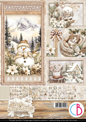 Winter Season, Creative Pad A4 - Ciao Bella Paper