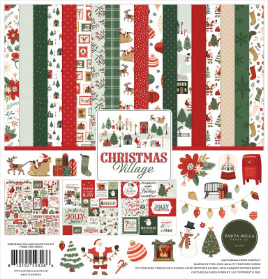 Christmas Village 12x12 Inch Collection Kit - Carta Bella