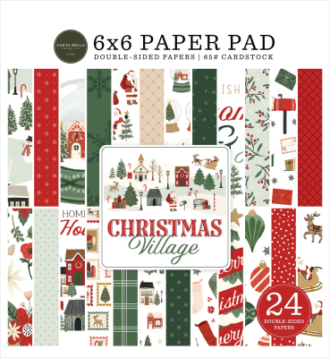 Christmas Village 6x6 Paperpad - Carta Bella