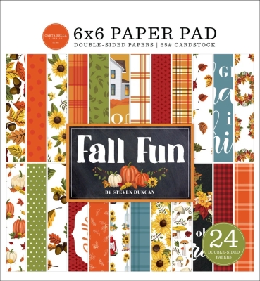 Fall Fun 6x6 Paperpad - Carta Bella